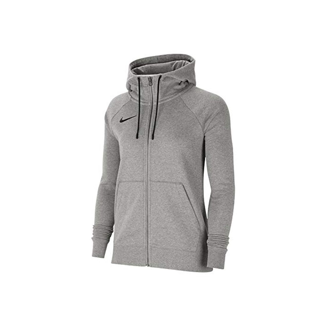 NIKE Women's Team Club 20 Full-Zip Hoodie Chaqueta Deportiva, Dk Grey Heather