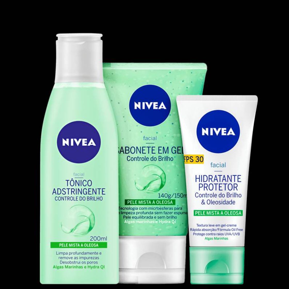 Fashion Kit NIVEA Controle do Brilho 