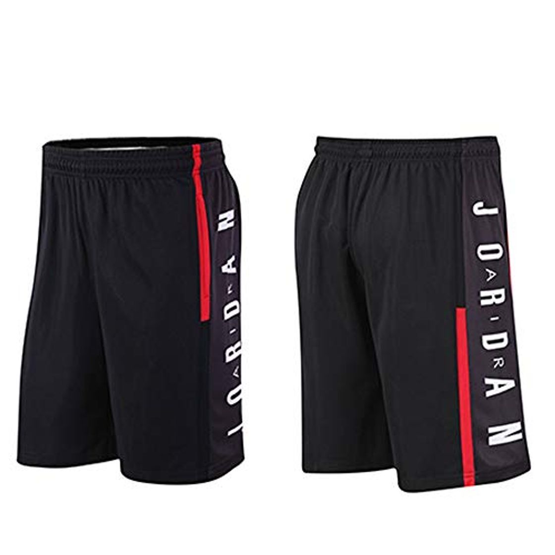 Products HEJX Shorts de Entrenamiento de Baloncesto Transpirables y de Secado rápido Black