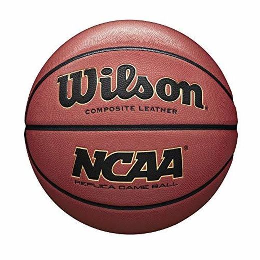 Wilson WTB0730 Pelota de Baloncesto NCAA Replica Comp Cuero sintético Interior y