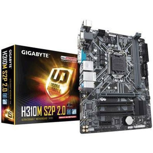 Placa-Mãe Gigabyte H310M S2P 2.0