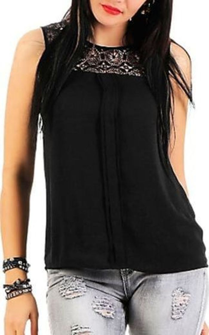 Producto Only ONLVENICE S/L Lace Top Noos WVN Blusas