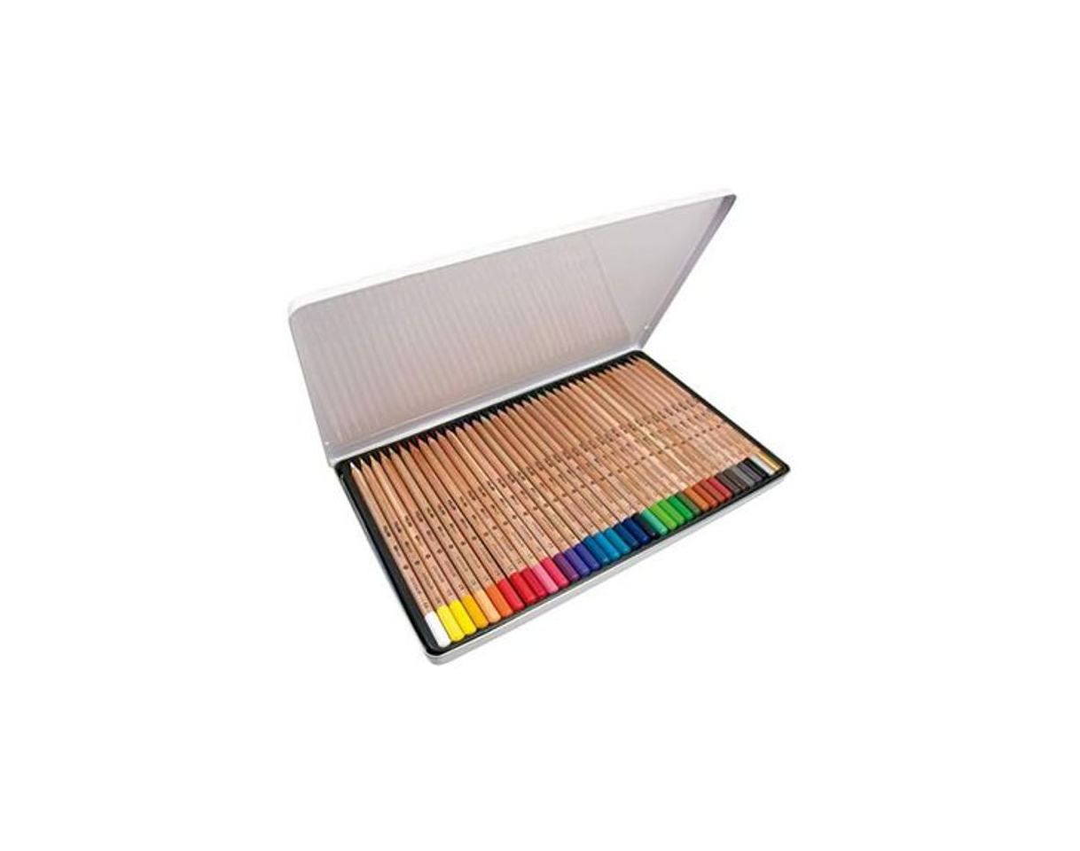 Producto Caja metálica 36 lápices de colores con mina grande Ø3