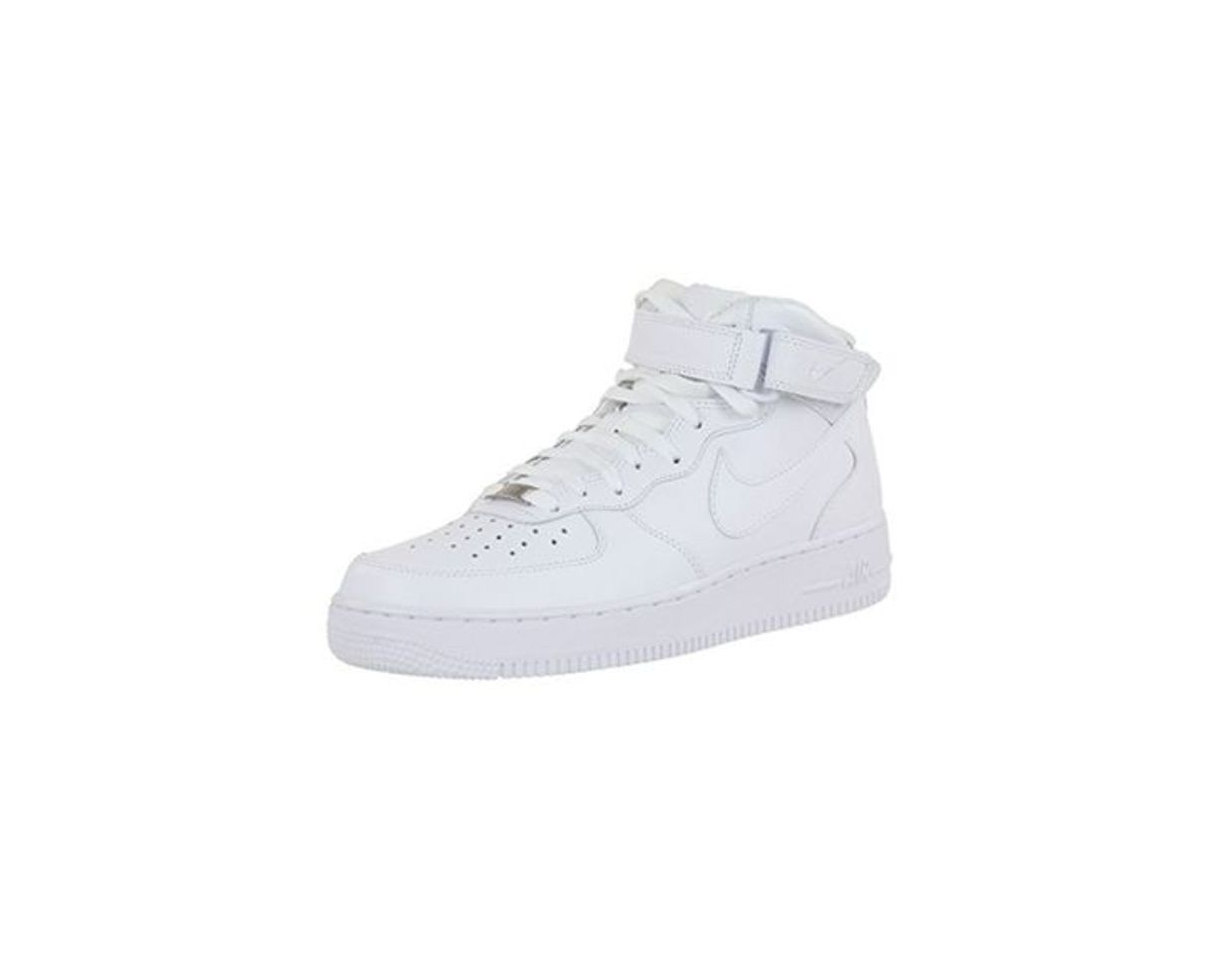 Fashion Nike Air Force 1 Mid '07 Zapatillas para Hombre, Blanco, Talla EU