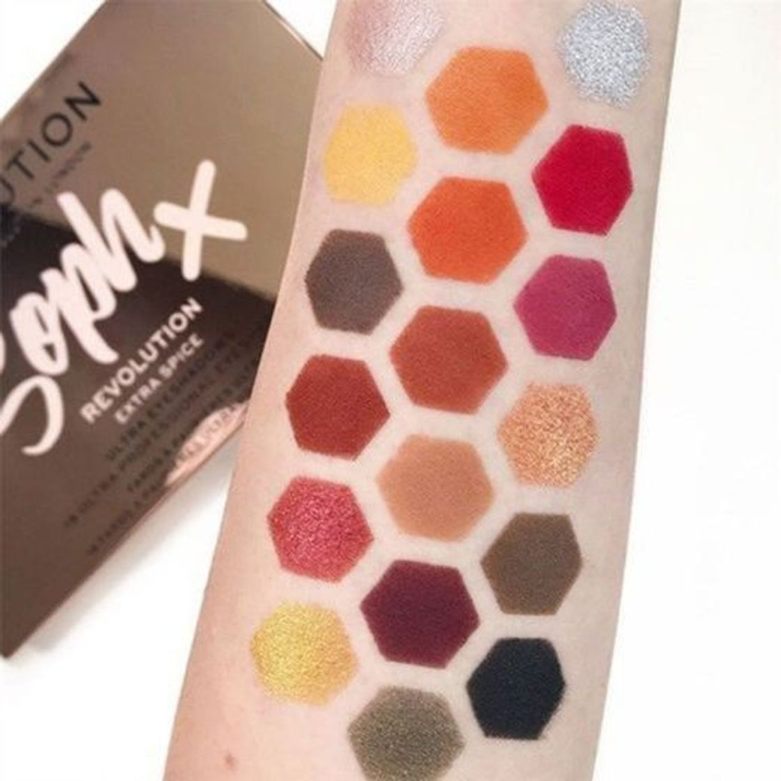 Beauty Makeup Revolution Soph X Ultra Eyeshadows Extra Spice Paleta 18 cieni do