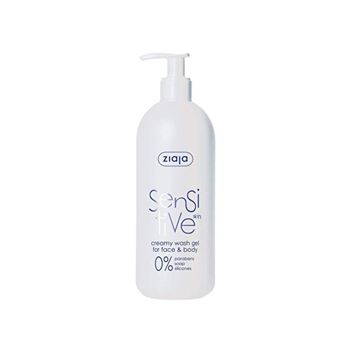 Productos Ziaja Sensitive Gel Limpiador Rostro y Cuerpo para Pieles Sensibles 400 ml