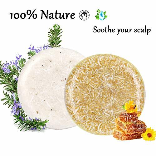 Social VERT Champú Sólido 2 PACK, Jabones de Champús y Acondicionadores Cabello Graso,