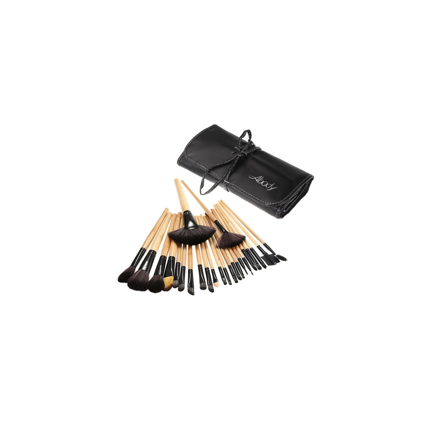 Belleza Anself - Set de brochas profesionales para maquillaje kit 24 piezas