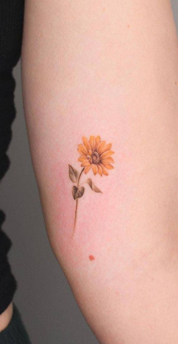 Moda Sunflower Tattoo 🌻