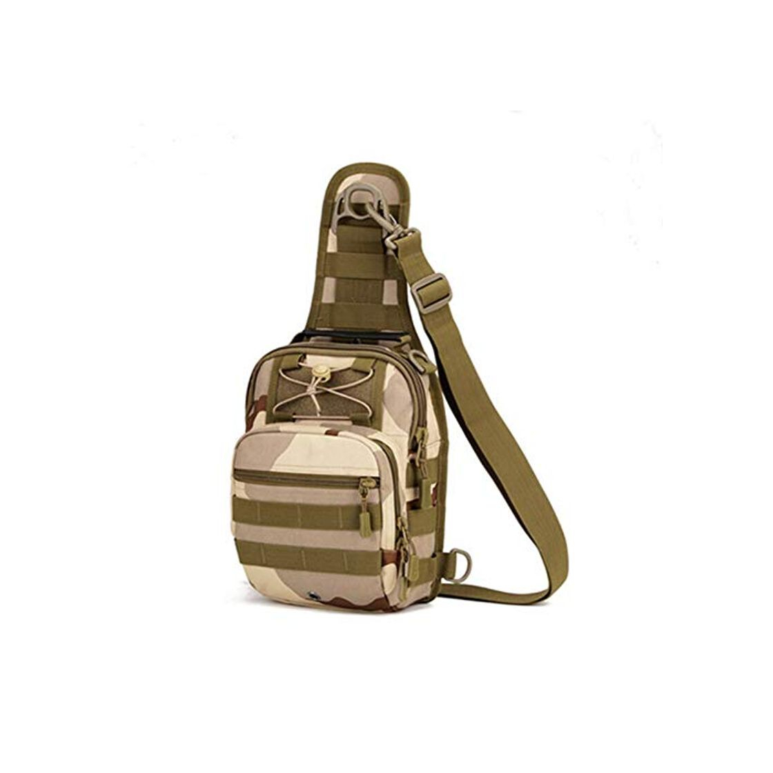 Fashion CGMZN Bolso de la Cintura Bolsa de Pecho Bolso de Bandolera de Nylon de Camuflaje Exterior para Hombre Senderismo pochete multifunción a Prueba de lágrimas