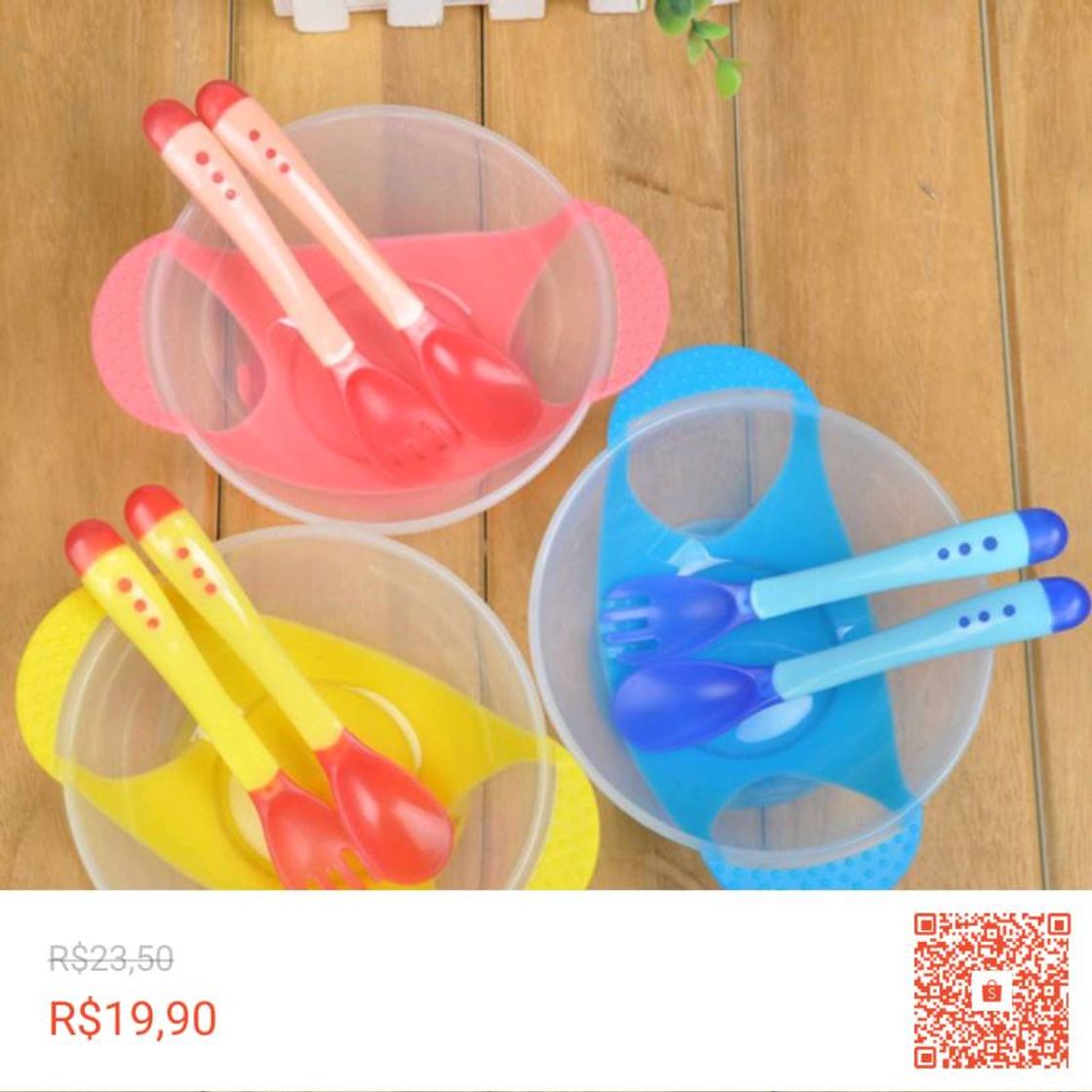 Social Kit de refeição para bebê 😍