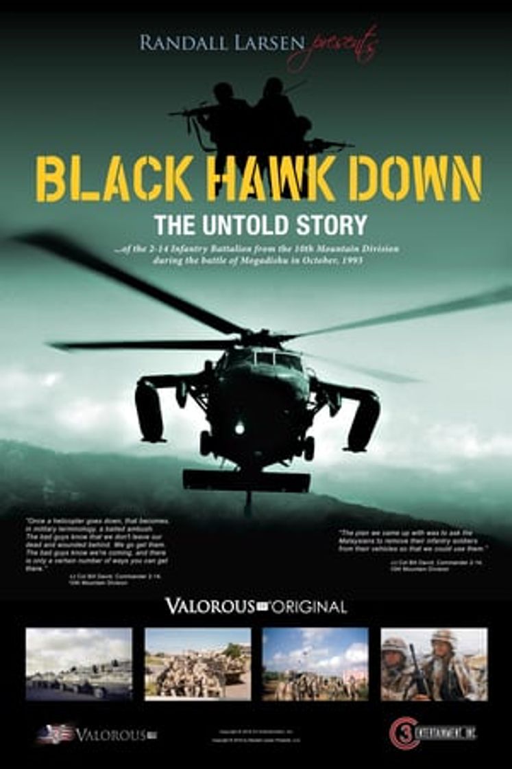 Película Black Hawk Down: The Untold Story