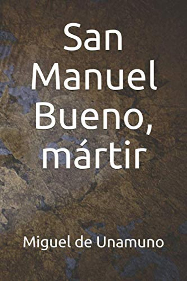 Book San Manuel Bueno, mártir