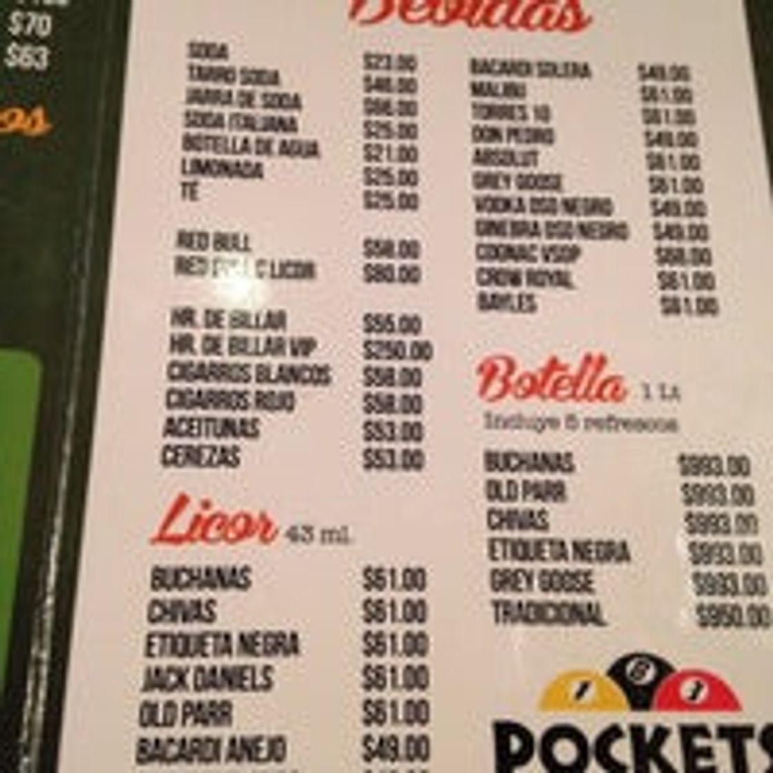 Restaurants Pockets Plaza Bensa