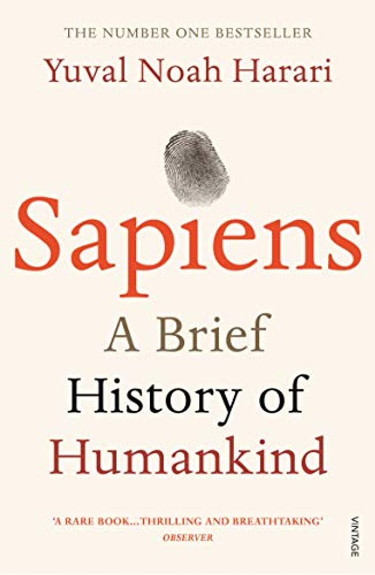 Book Sapiens: A Brief History of Humankind (Vintage Books)