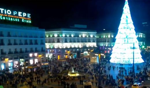 Madrid sufre aglomeraciones de gente por la Navidad en plena ...