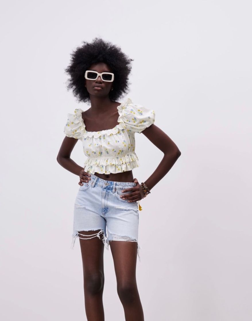 Blusa com Bordados 