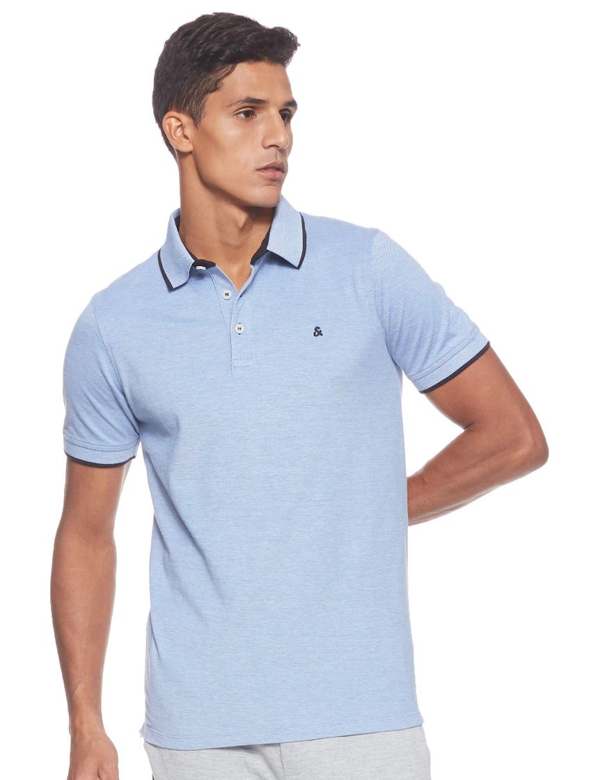 Producto JACK & JONES Jjepaulos Polo SS Noos, Gris