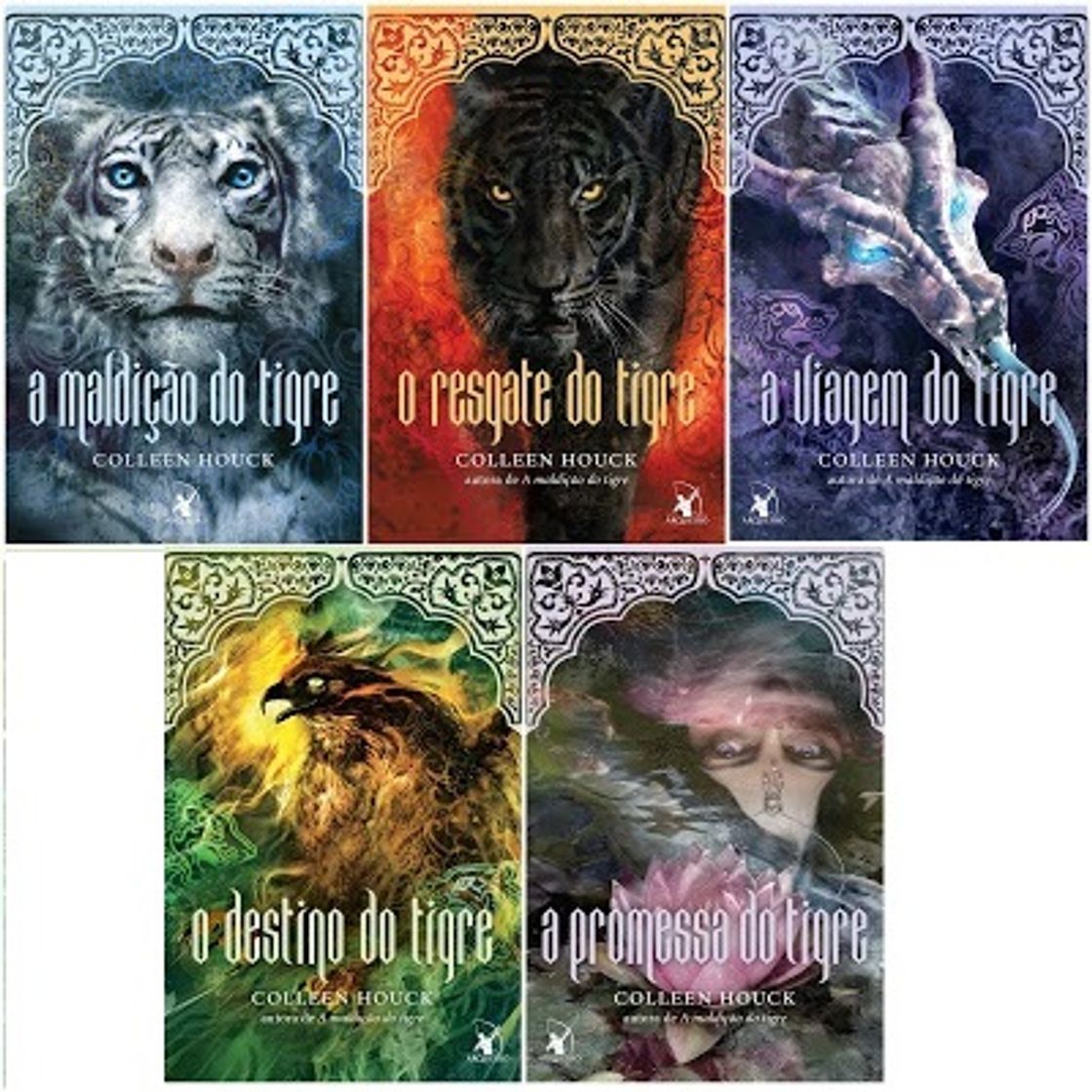 Book Saga A Maldição do Tigre 