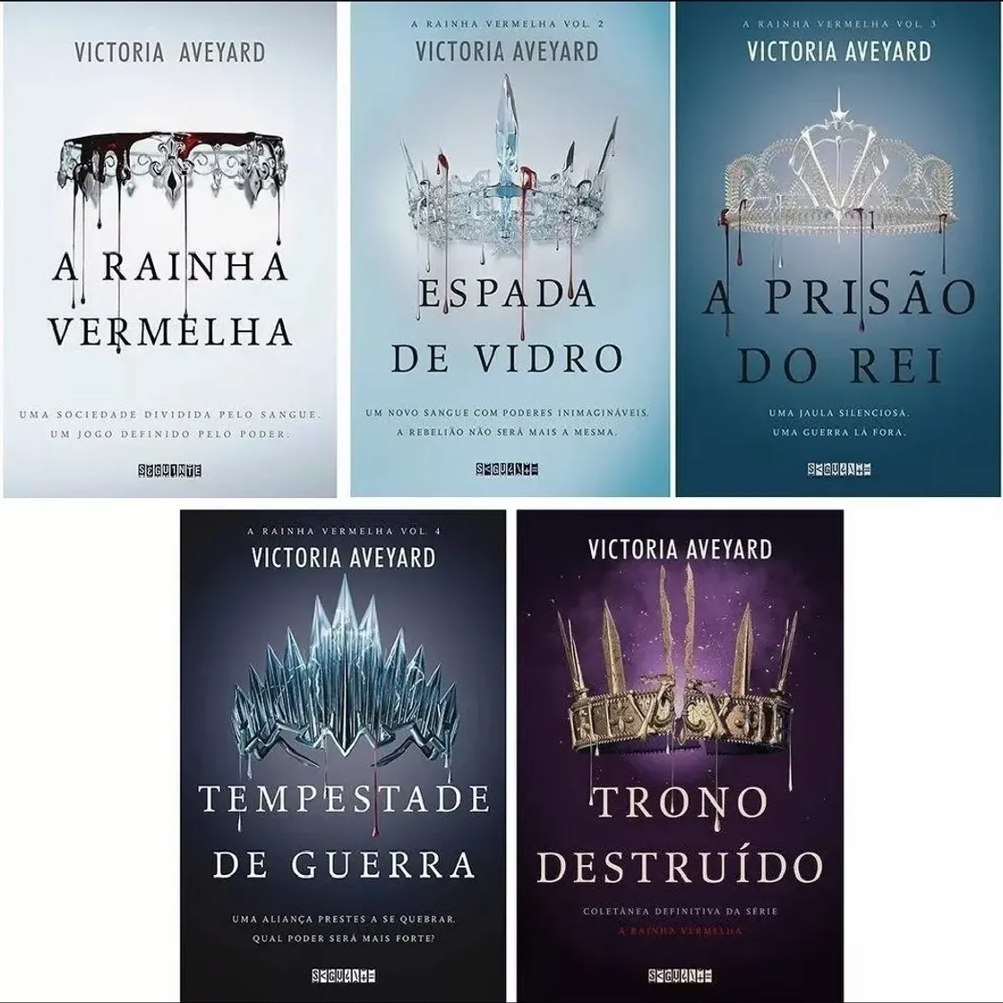 Book Coleção A Rainha Vermelha