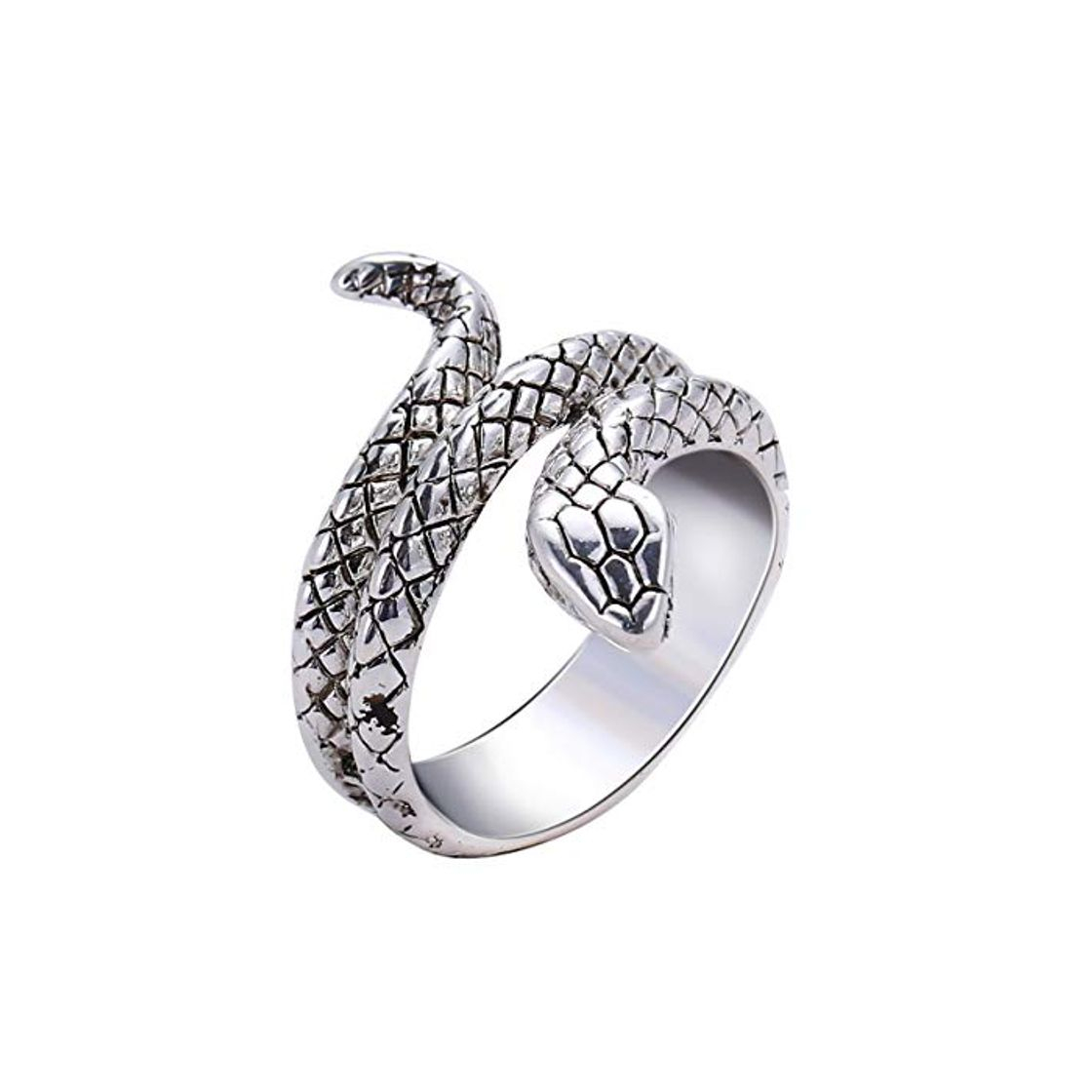 Moda Holibanna Anillo de Serpiente Goth Punk Retro Cobra Anillo Anillo de Dedo