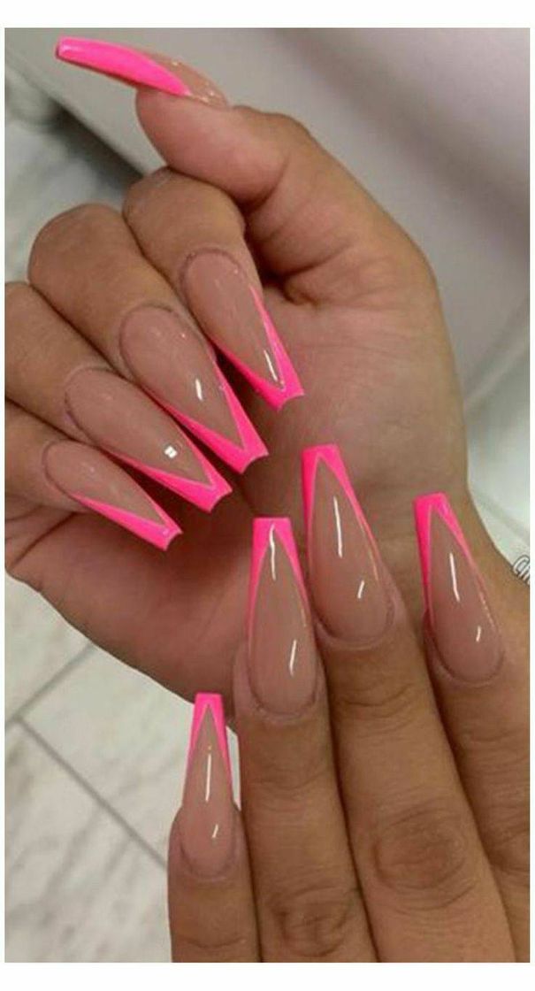 Fashion Baddie Nails Neon