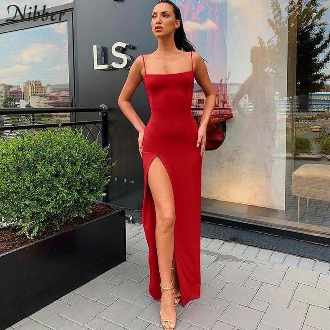 Moda Lady in red