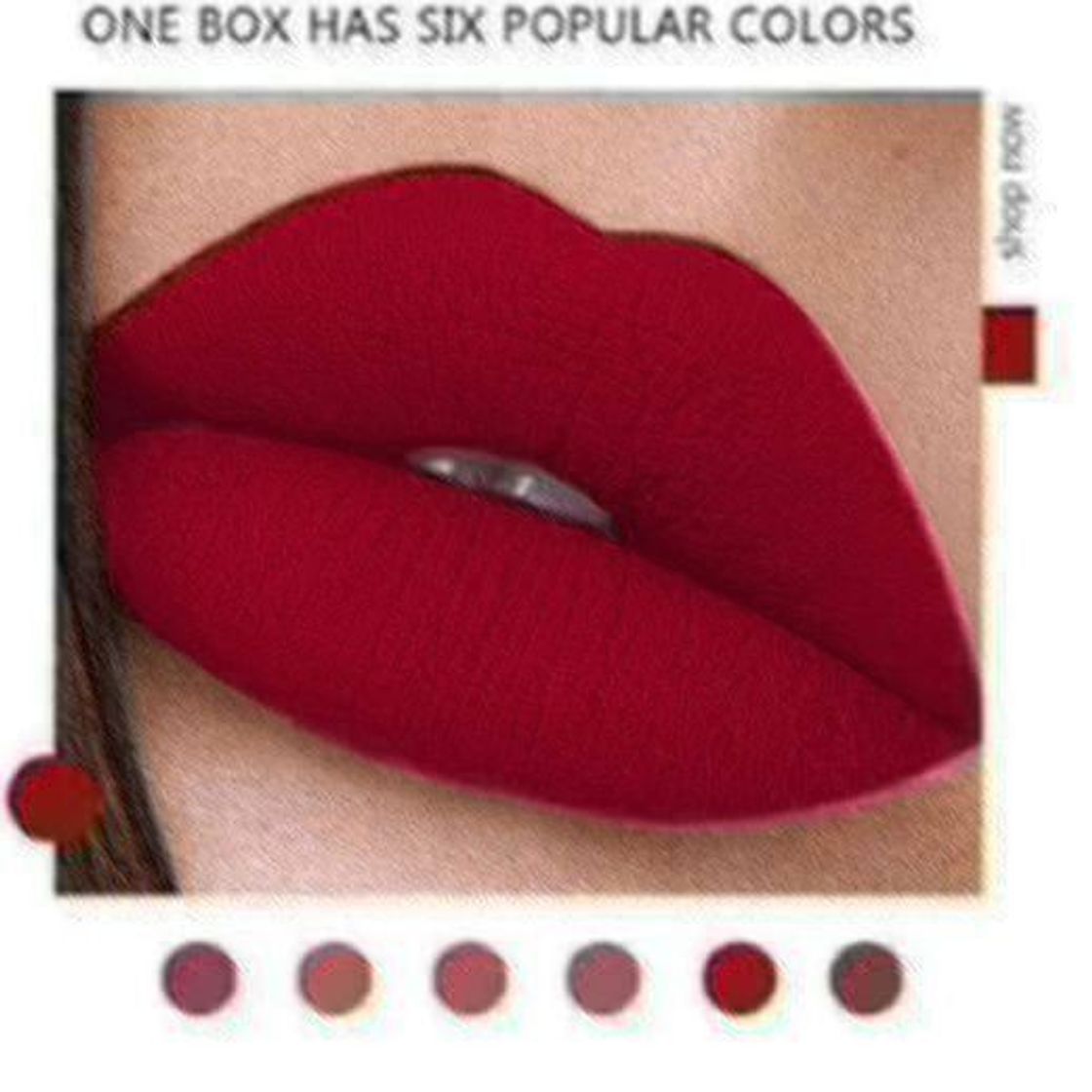 Belleza ARTIFUN Lápiz Labial Mate Tinte de Larga Duración Labios Cosméticos Maquiagem Maquillaje Rojo Batom Lip Stick para Todo tipo de Piel