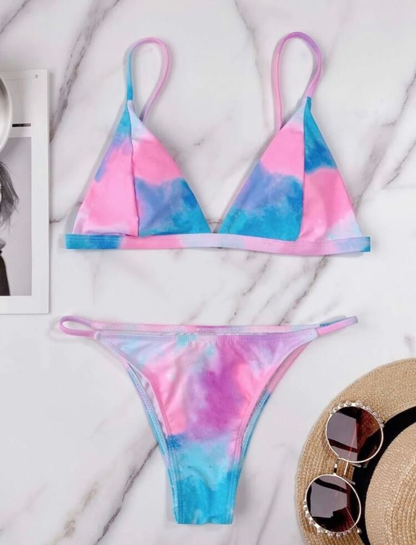 Social Biquíni Tie Dye 💙💗