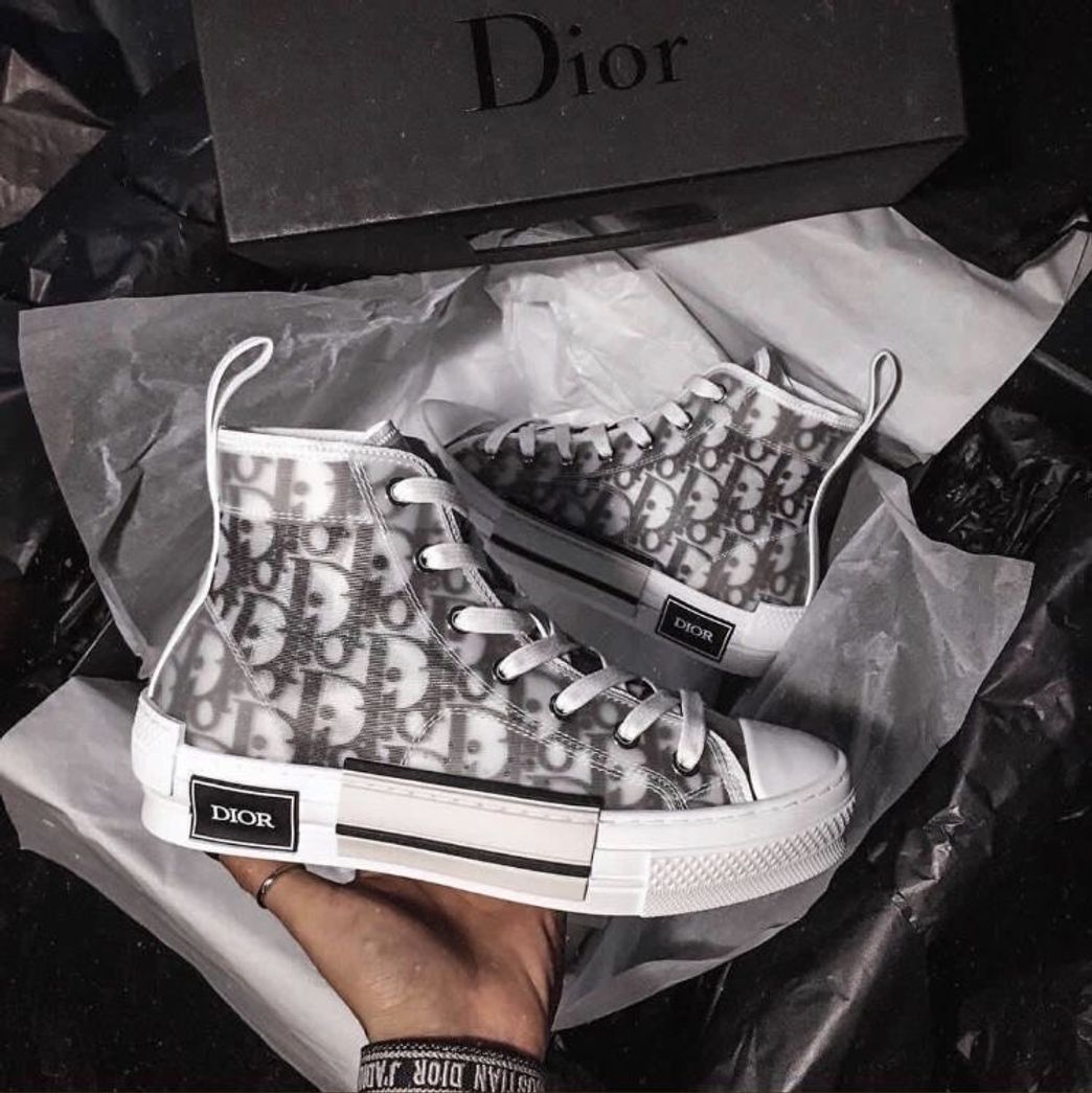 Social Dior B23 High Top logo oblique 