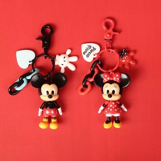 Llavero Mickey y Minnie 