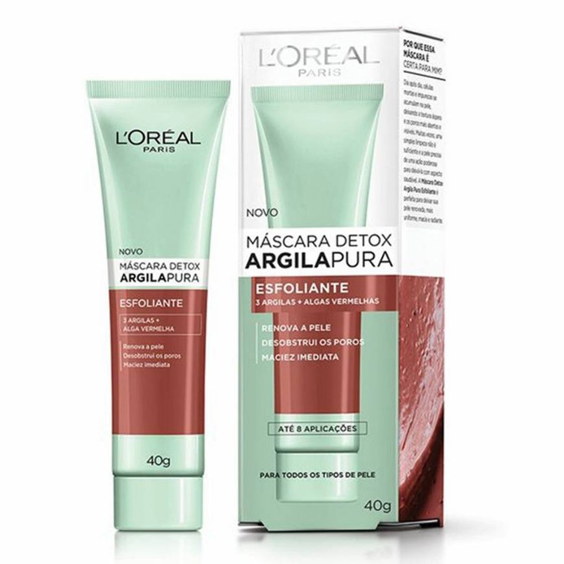 Producto Máscara exfoliante de argila - L'Oréal Paris - R$23