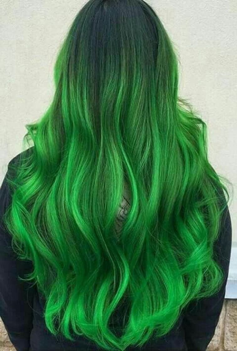 Fashion Cabelo verde