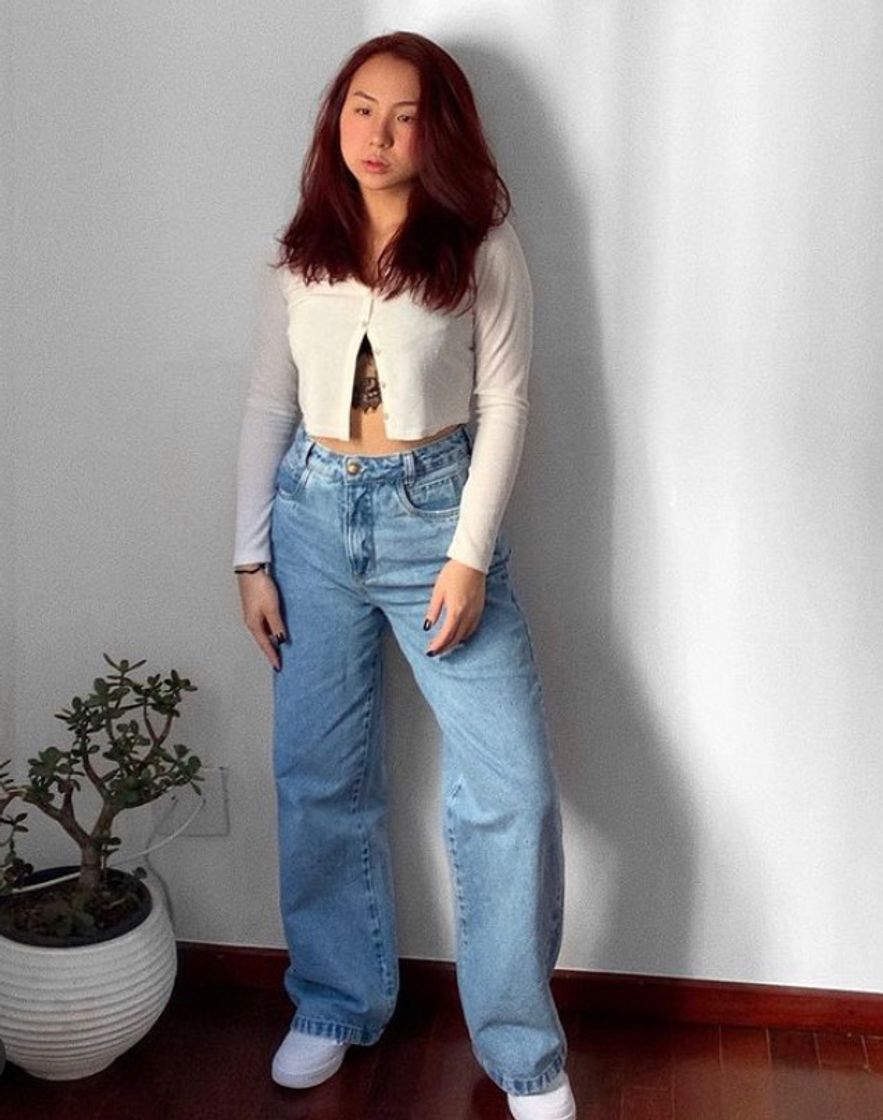 Moda Wide Leg Jeans 