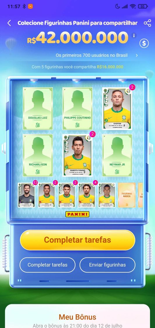 Social Tá dando certo! Nem acredito