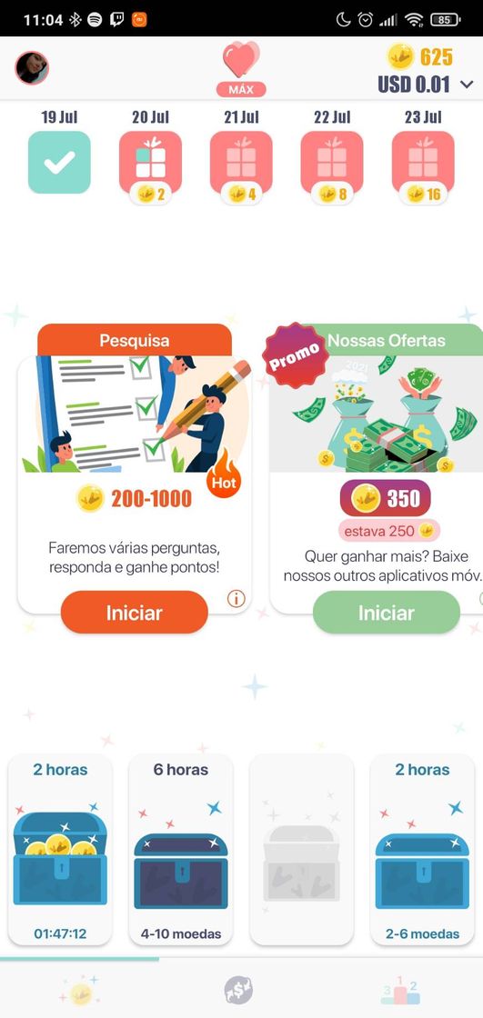 Social App para fazer várias mini tarefas 