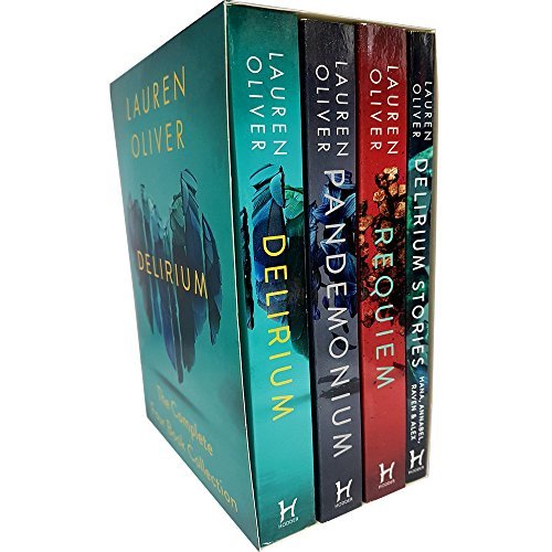 Book Delirium Trilogy Collection Lauren Oliver 3 Books Set