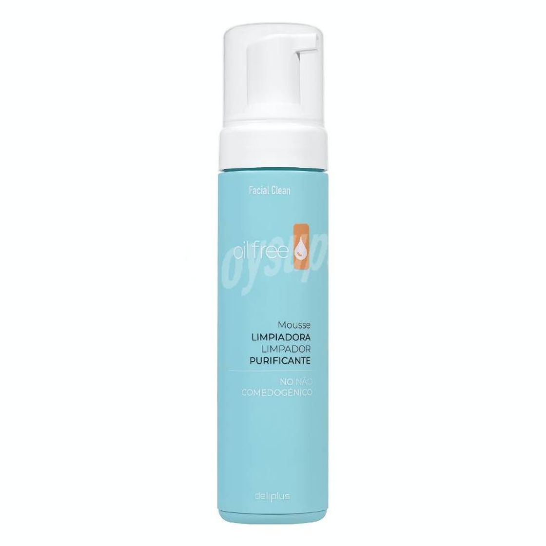 Social Deliplus Mousse facial limpiador purificante oil free Botella 200 ml