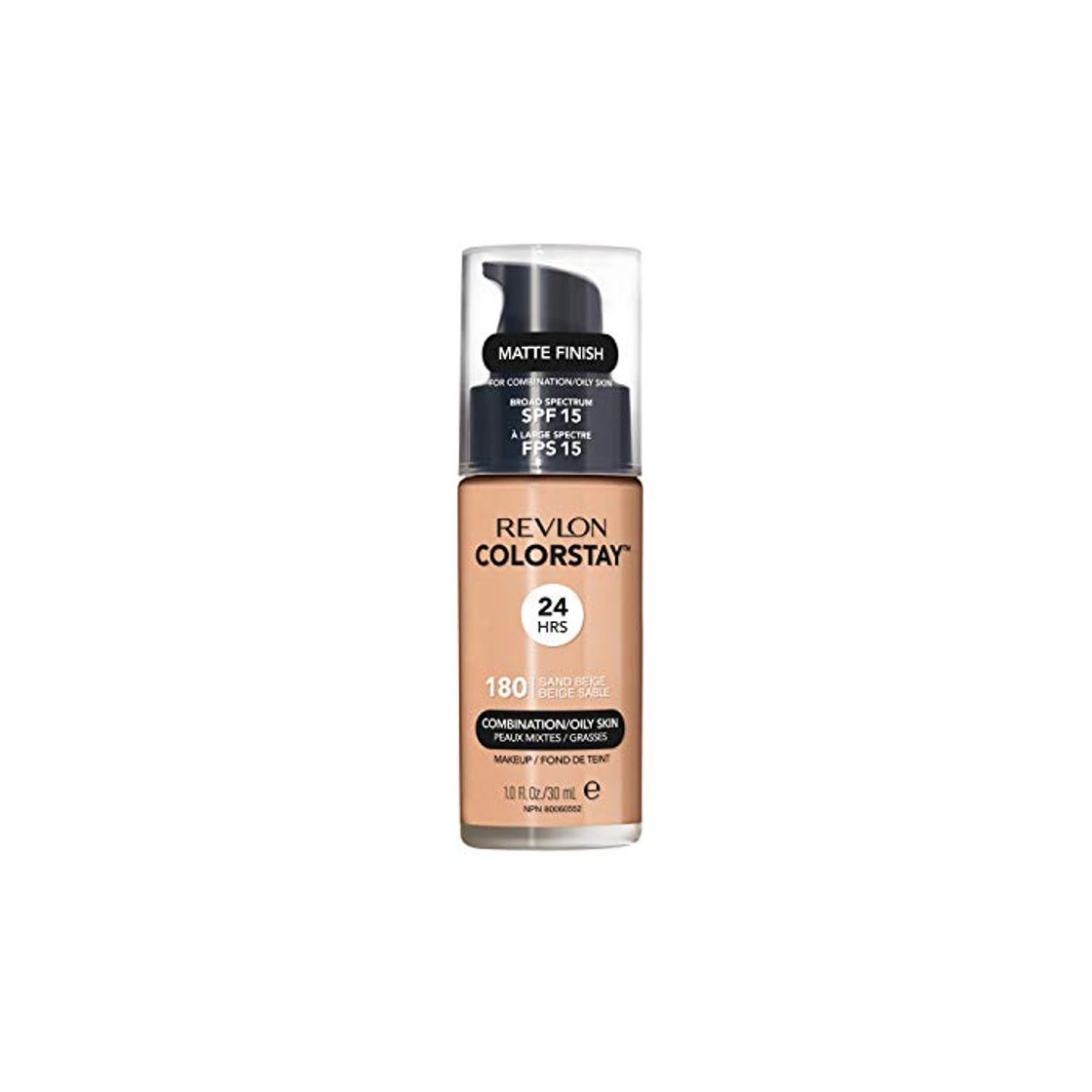 Belleza Revlon ColorStay Base de Maquillaje piel mixto/graso FPS15 30ml(Sand Beige)