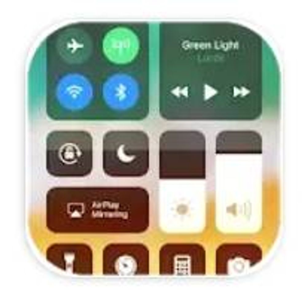 App CONTROL CENTER IOS