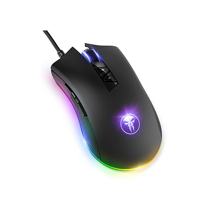 Electronic Yocktec RGB Retroiluminación Ratón Gaming Óptico