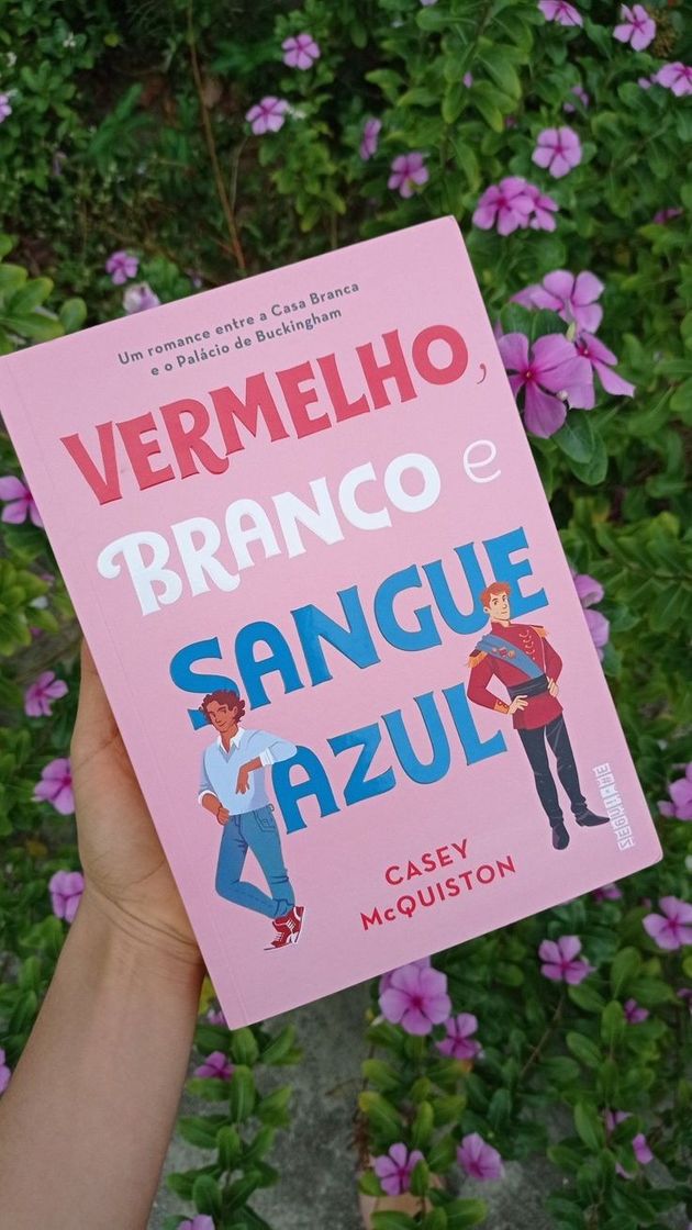 Book Vermelho, branco e sangue azul