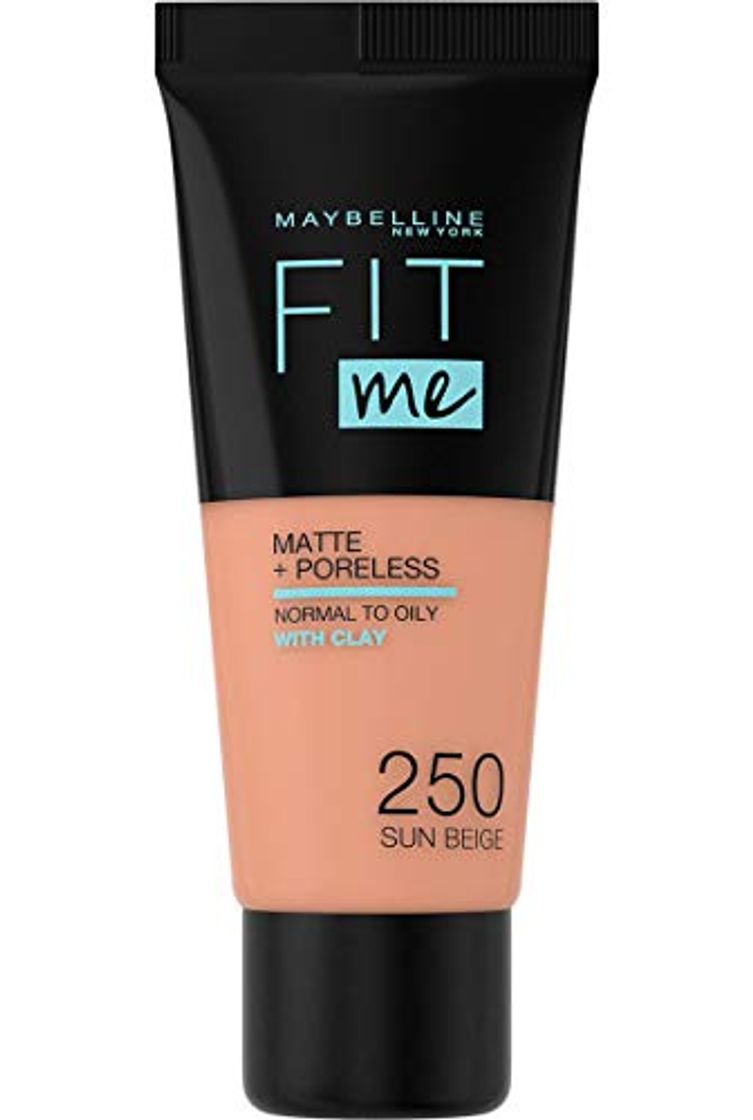 Belleza Maybelline Fit Me Matte, Base de maquillaje