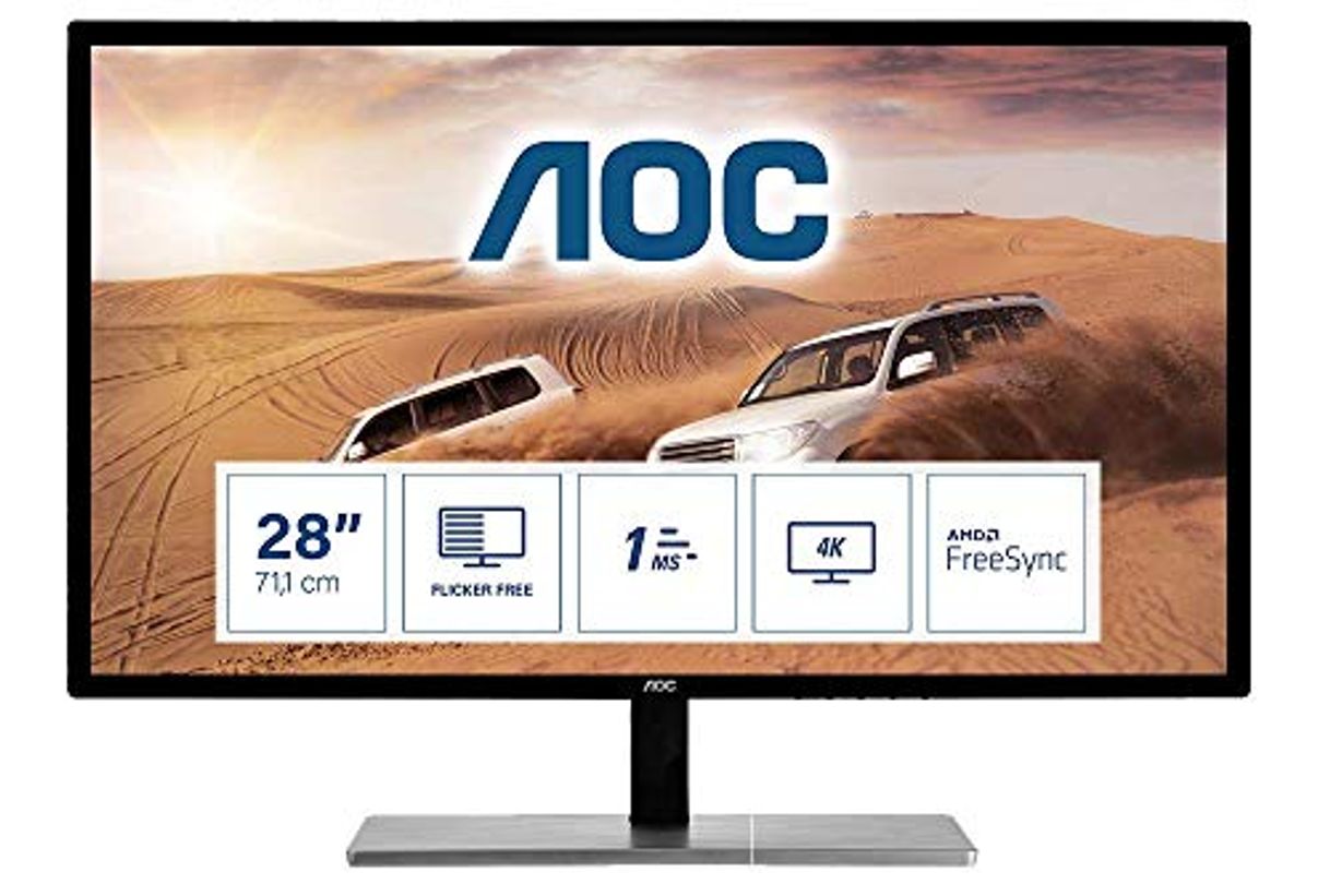 Products Monitor AOC U2879VF - Pantalla para PC de 28" UHD