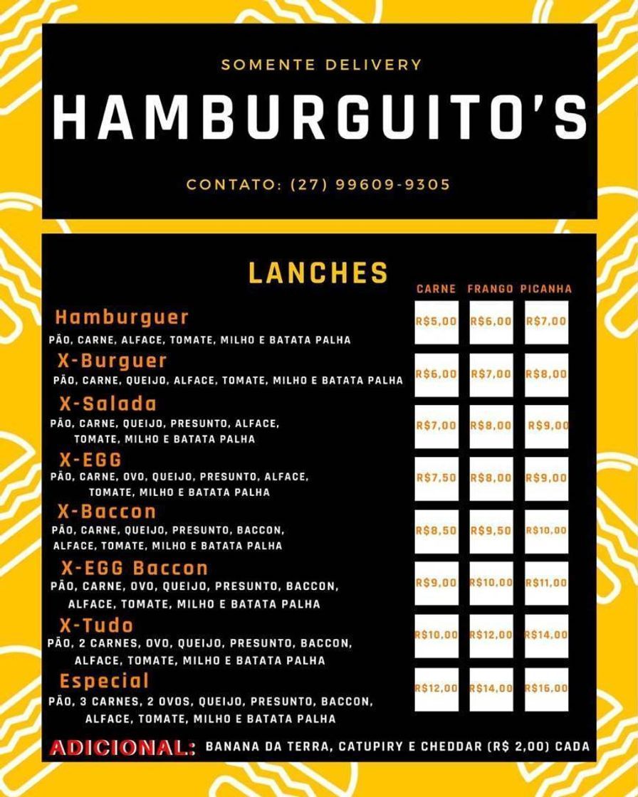 Restaurants HAMBURGUITO'S DELIVERY