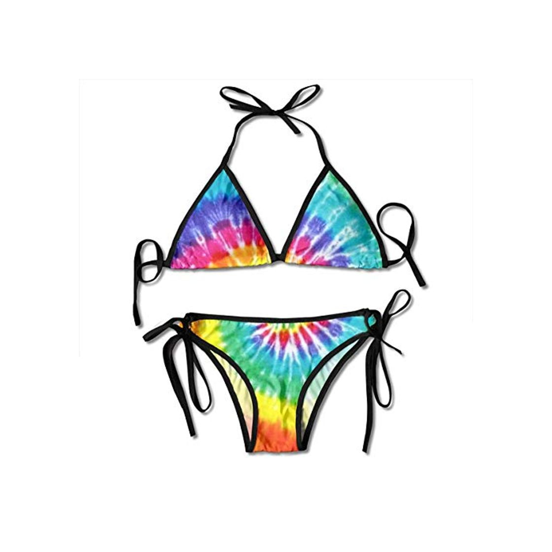 Fashion Traje De Baño Tye Dye - Conjunto De Bikini Sexy