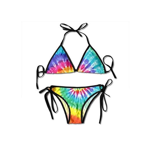 Traje De Baño Tye Dye - Conjunto De Bikini Sexy