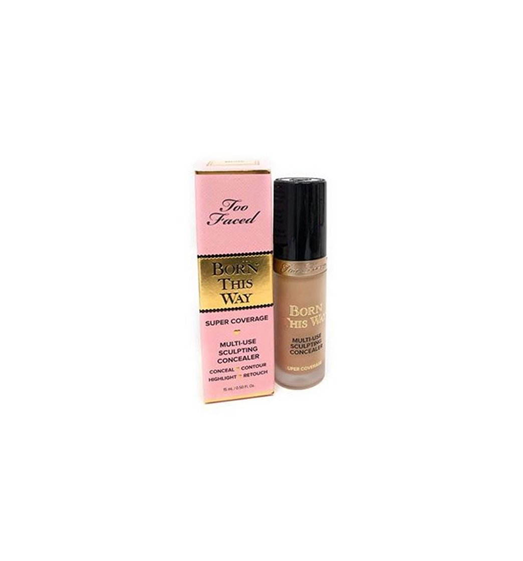 Belleza Too Faced Born This Way Super Cobertura multiusos esculpido corrector Nude 15