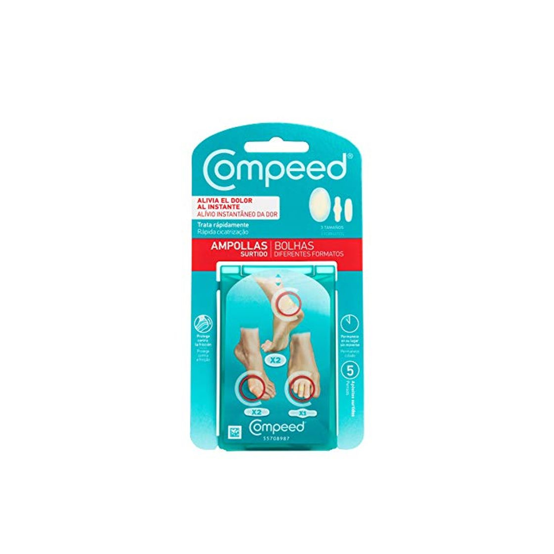 Products Compeed Ampollas Surtido 5Ud