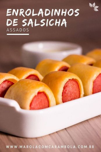 enroladinho de salsicha 🌭